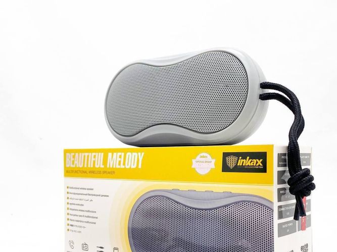 Колонка Bluetooth Inkax BS14, Серый, купить недорого