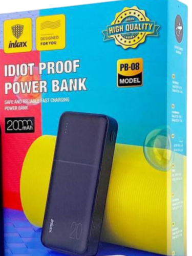 Внешний аккумулятор Inkax PB08 20000mAh, Черный, купить недорого