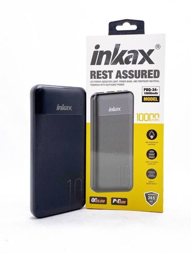 Внешний аккумулятор Inkax PBQ34 10000mAh, Черный