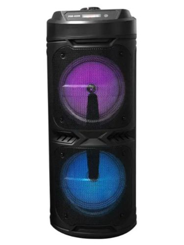 Kolonka Subwoofer mikrofon bilan Sing-e ZQS6209, qora
