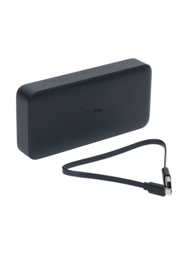 Tashqi batareya (Power bank) Redmi PB200LZM 20000 mAh, qora
