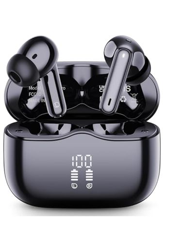 Simsiz quloqchin NILLMAX Mypods 4, qora