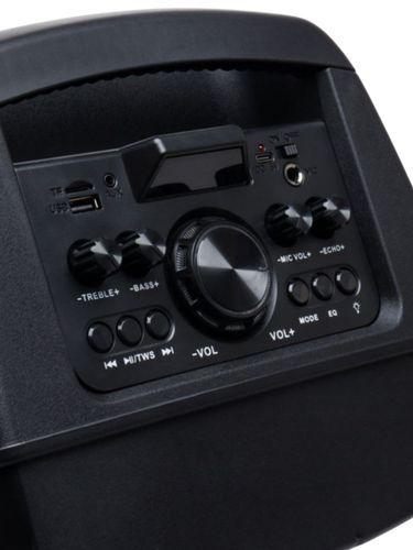 Kolonka Subwoofer ZQS-8210, mikrofon bilan, qora, в Узбекистане