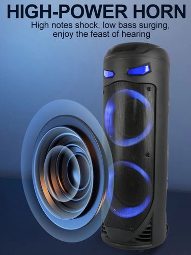 Kolonka Subwoofer Bluetooth ZQS8237, qora