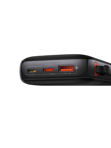 Tashqi batareya (Power bank) Baseus Qpow Pro iPhone 10000mAh 20W PPQD2-10I, qora, в Узбекистане