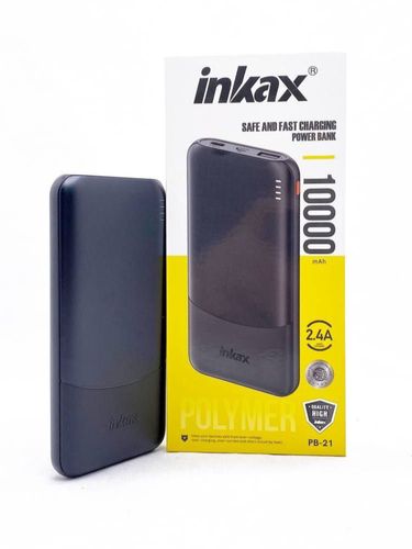 Внешний аккумулятор Inkax PB21 10000mAh, Черный, купить недорого