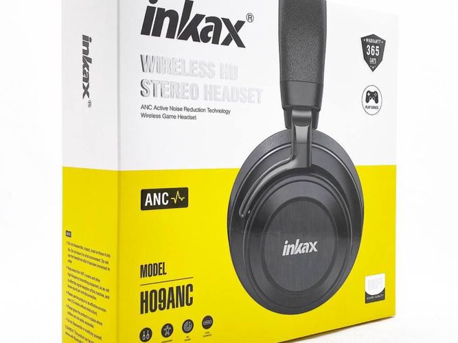 Беспроводные наушники  Bluetooth Inkax H09 ANC, Черный, купить недорого