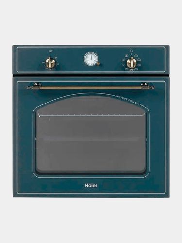 Встраиваемая духовка Haier HOX-C09ATQBK, Зеленый