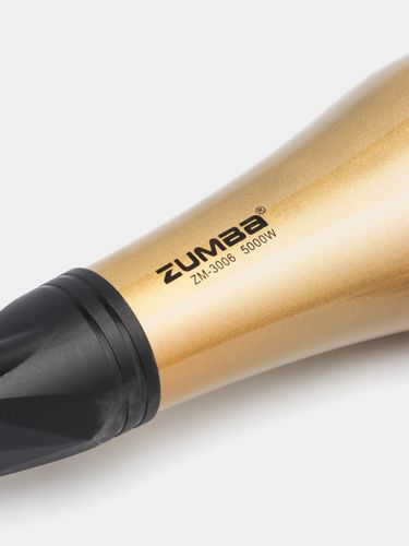 Фен для сушки волос ZUMBA ZM-3006, Черно-Золотистый , 16400000 UZS