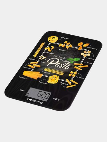 Кухонные весы Polaris PKS 1054DG Pasta, Черный