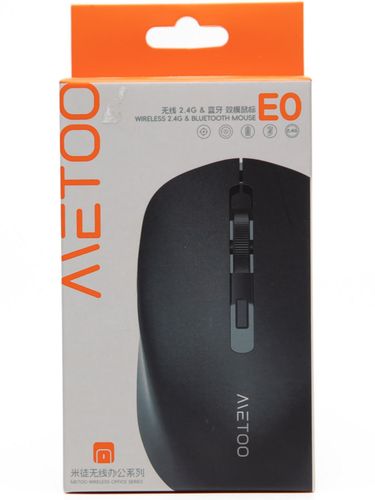 Компьютерная мышка Metoo E0, с поддержкой 2.4G и Bluetooth, фото