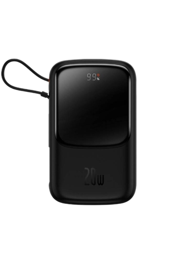 Tashqi batareya (Power bank) Baseus Qpow Pro iPhone 10000mAh 20W PPQD2-10I, qora