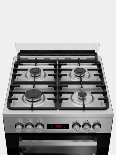 Gaz plitasi Beko FSM62330DXT, po'lat rang, в Узбекистане