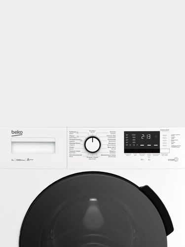 Стиральная машина Beko WSRE6512PRW, Белый, в Узбекистане