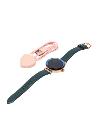 Green SWAROVSKI smart-soati, Yashil, купить недорого