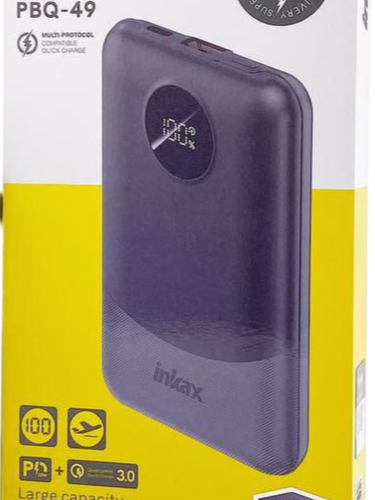 Внешний аккумулятор Inkax PBQ49 10000mAh, Черный, купить недорого