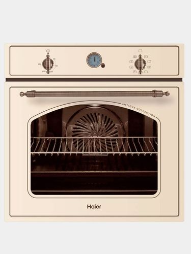 Встраиваемая духовка Haier HOX-C09ATQBC, Бежевый, купить недорого