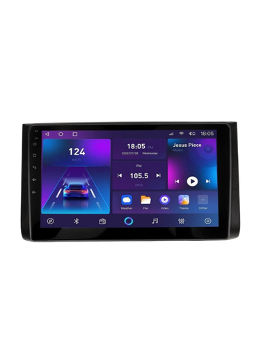 Tesla Car Radio, 4+64 GB Nexia 3, 9 dyum, qora