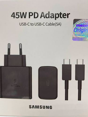 Зарядное устройство SAMSUNG 45W, Черный, купить недорого