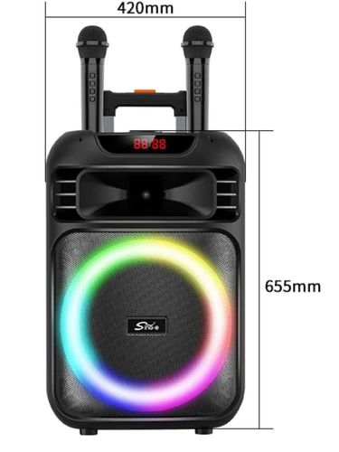 Subwoofer Kolonka Sing-e ZQS15113, qora, в Узбекистане