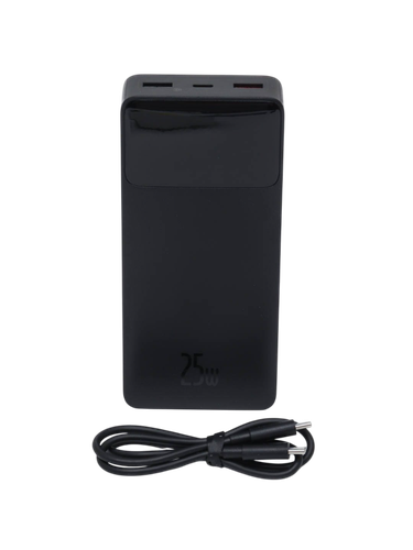 Tashqi batareya (Power bank) Baseus Bipow 20000mAh 25W PPBD25K, qora