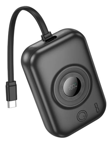 Borofone BJ68 portativ batareyasi, 10000 mA/soat, qora