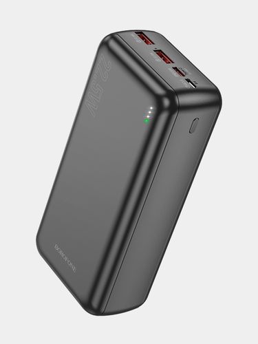 Borofone BJ38B portativ batareyasi, 30000 mA/soat, qora, купить недорого