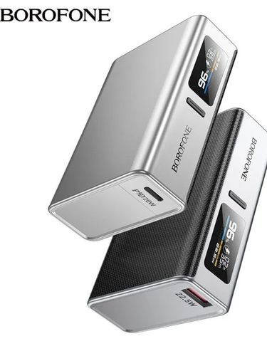 Borofone BJ72 portativ batareyasi, 10 000 mA/soat, kulrang, в Узбекистане