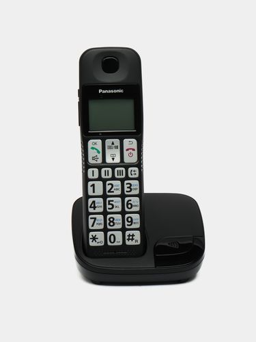 Радио телефон Panasonic KX-TGE110UCB, Черный, купить недорого