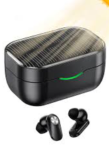Беспроводные наушники Bluetooth Earbuds SOLAR Q5, Черный