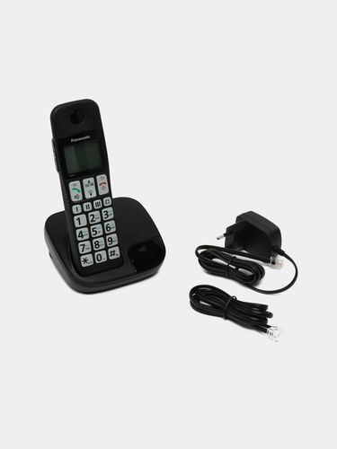 Радио телефон Panasonic KX-TGE110UCB, Черный, 79900000 UZS