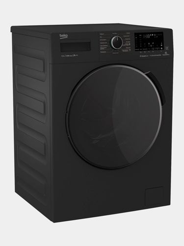Стиральная машина Beko WSPE7H616A Invertor, Черный, купить недорого