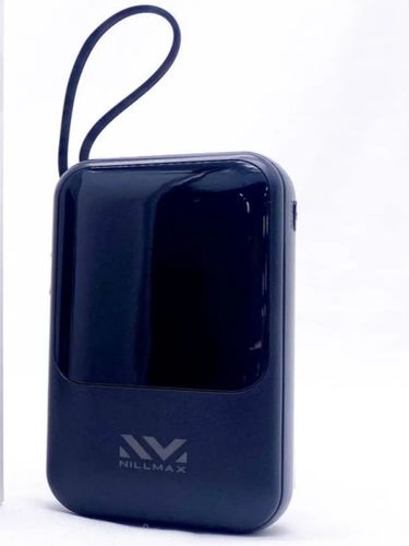 Nillmax PB32 portativ batareyasi, 10000 mA/soat, qora, купить недорого