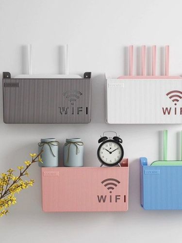 Органайзер для Wi-Fi роутера, настенный, мод 1, Черный, 7000000 UZS