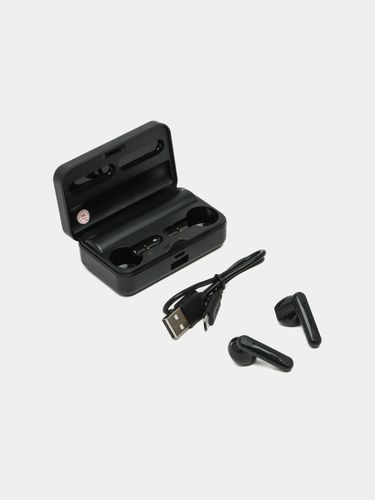 Беспроводные наушники Earbuds Solar Q6, Черный, фото