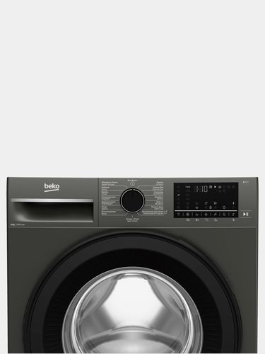Стиральная машина Beko B3WFT5942MG инвертор 9 кг, Черный, в Узбекистане