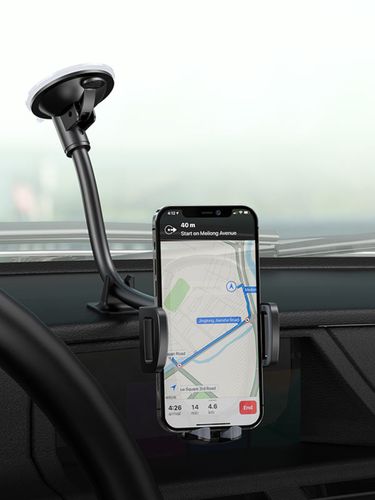 Avtomobil uchun telefon ushlagichi Borofone BH54 Racer, Qora, фото