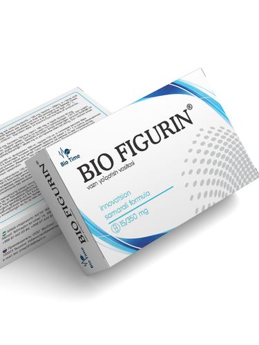Xos korporatsiyasi Bio Figurin ichakda eriydigan kapsulalari, 350 mg, No-15, купить недорого
