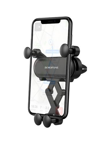 Автомобильный держатель для телефона Borofone BH19, Черный, купить недорого