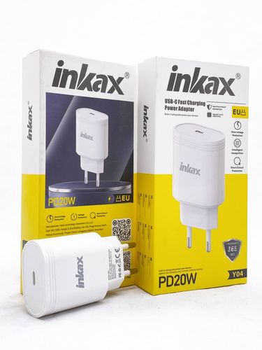 Зарядное устройство Inkax Y04 20W, Белый