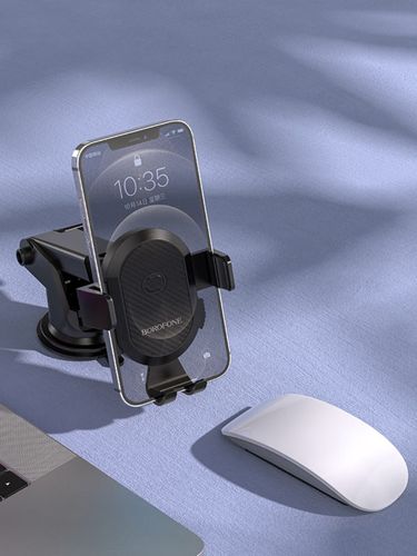 Автомобильный держатель для телефона Borofone BH39, Черный , 50000000 UZS