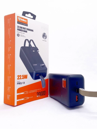 Внешний аккумулятор Inkax PBQ13 30000mAh, Черный