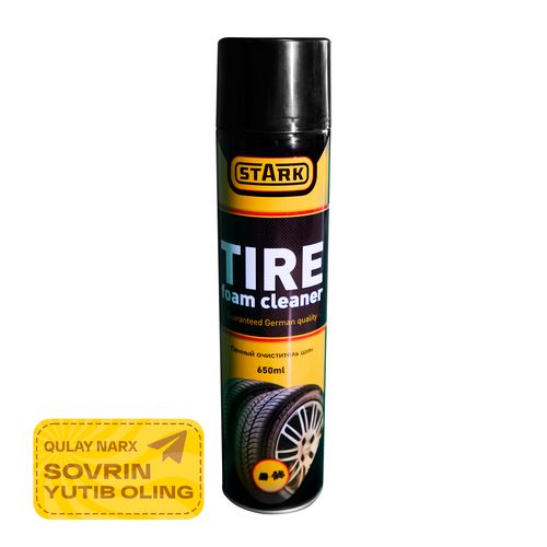 Shina qoraytirgichi Stark Tire foam cleaner, 650 ml (Andijon uchun)