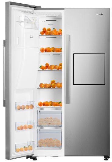 Side-by-side холодильник Gorenje NRS9181VXB ⭐ купить по цене 0 сум в ...