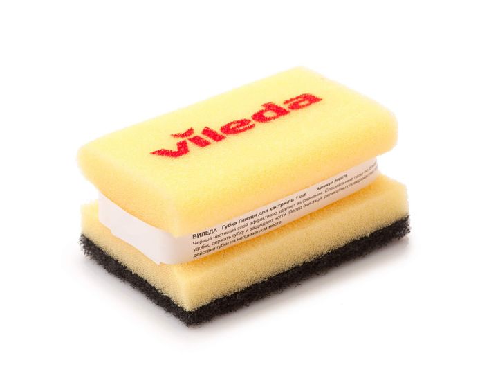 Губка для мытья посуды Vileda Glitzi ⭐ купить по цене 9,600 сум в ...