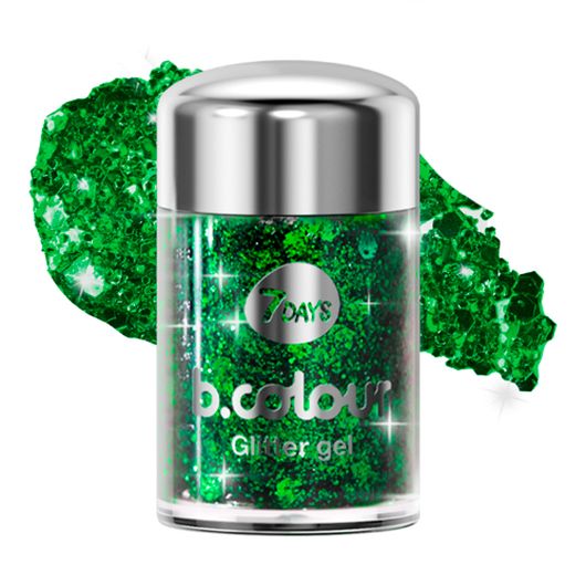 Гель-глиттер для лица и тела 7Days B.Colour DS mini, №-01 Witch ...