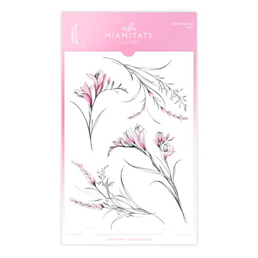 Переводные тату Miami Tattoos Tender maxi ⭐ купить по цене 95,000 сум в ...